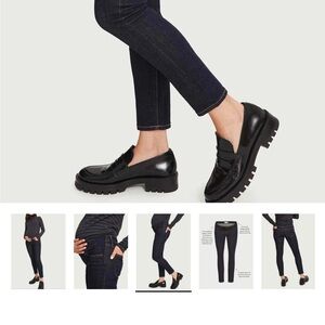 Hatch Denim Jeans with Contrast Stitching